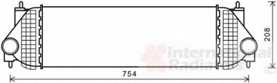 VAN WEZEL 52004134 -  Интеркулер